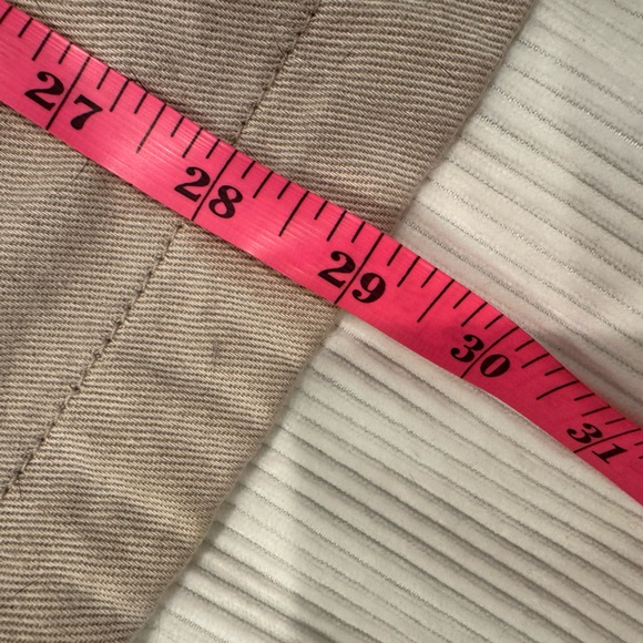 H&M Women’s Divided Oversized Cotton Button Up Tan Shirt Jacket Size S - Picture 7 of 8